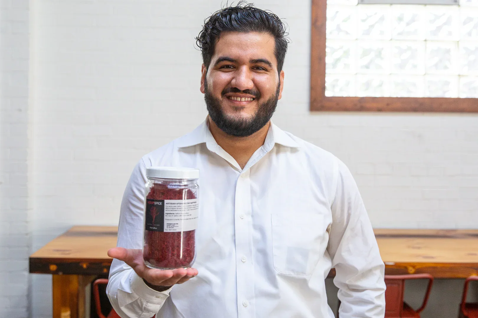 100 Grams (3.5 Oz) Heray Saffron Powder, Afghani Superior Negin Quality - Image 5