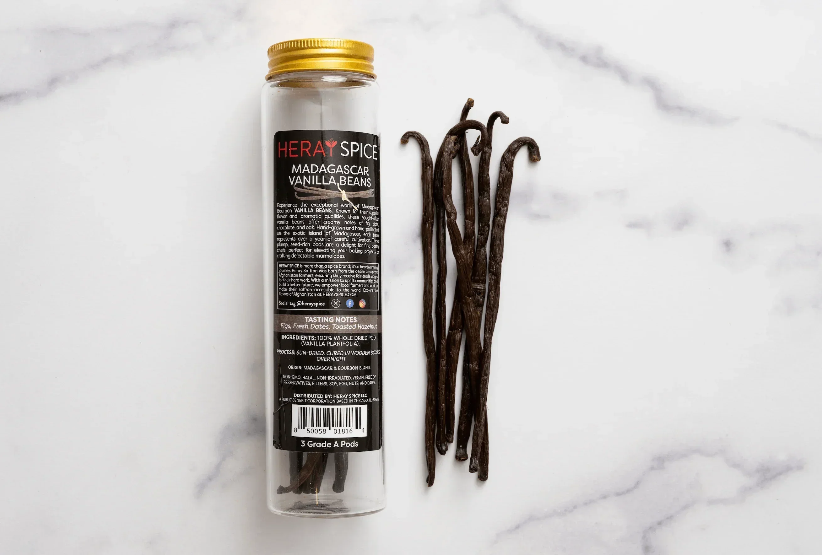 Madagascar Vanilla Beans 1 lb ~ (125 Grade A Pods) - Image 4